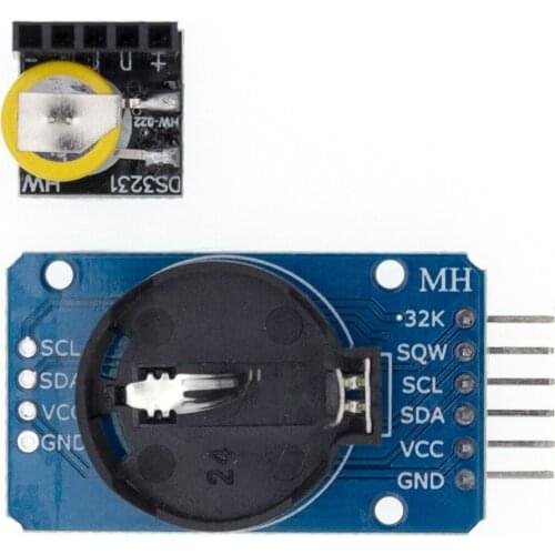 DS3231 AT24C32 IIC Module Precision Clock Module DS3231SN Memory module DS3231 mini module Real Time 3.3V/5V For Raspberry Pi