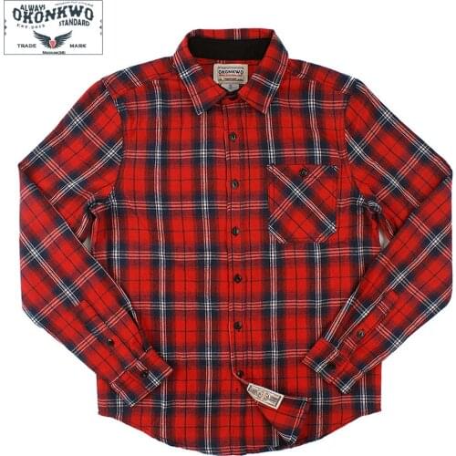 Autumn Winter New Men Pure Cotton Flannel Plaid Shirt Outdoor Climbing Trekking Camping Travel Combat Long Sleeve Clothing Tops