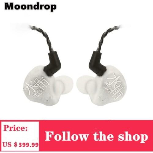 Moondrop Blessing 1 Earphones Dynamic 4 Balanced Armature 5 Drivers In-Ear Headphone With Detachable Cable