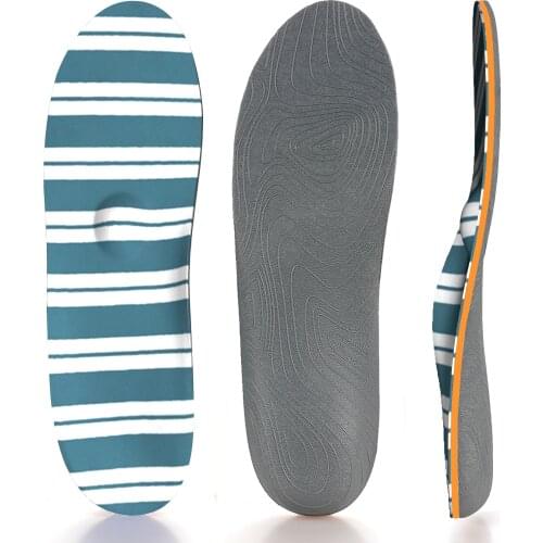 IFitna Memory Foam Original length High Arch Support Insoles for flat feet Orthotic Inserts Men and Women