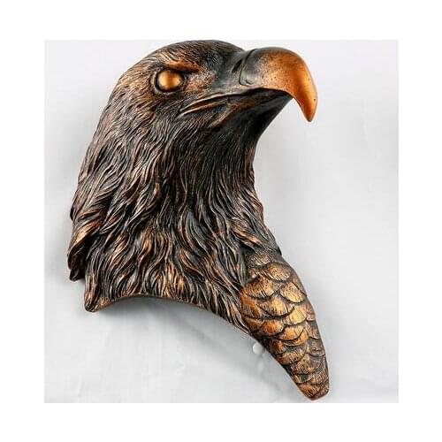 A modern Home decoration ome Decoration Accessories Furnishing European Deer Animal Head Hanging On Wall Mural Bar Living Room