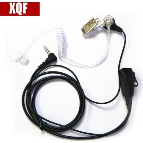 XQF Vacuum tube earphone for Yaesu VX1R VX3R VX5R VXT10 VXT20 air guide headphones