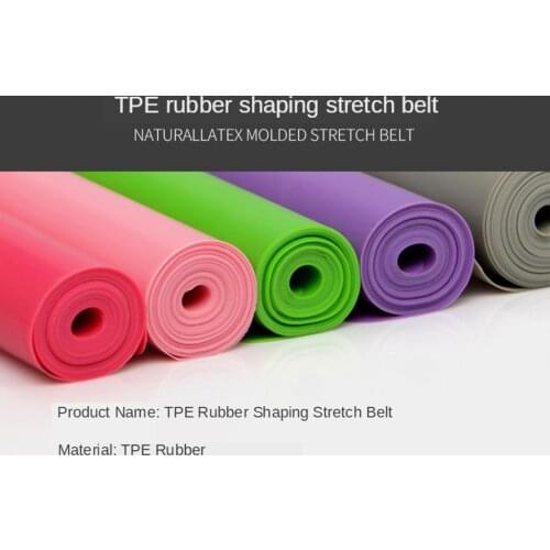 26lbs Resistance Loop Bands Pilates Lady Exercise Fitness Bands TPE 2m