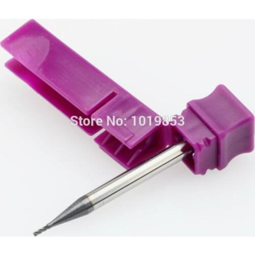 5pcs CGS-460 1x4x50L HRC55 SOLID tungsten carbide end mill for stainless steel