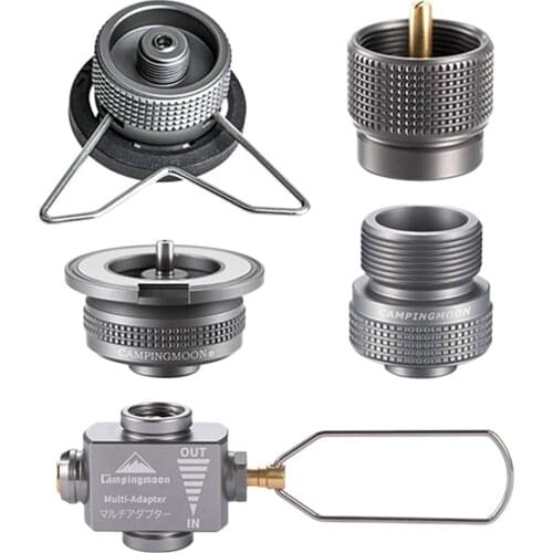 5pcs/set Cylinder Propane Gas Tank Refill Adapter Converter Filling Butane Canister Tool for Outdoor Camping Stove Supplies