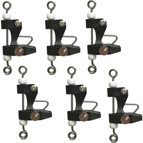 6PC Downrigger Tension Fishing Trolling Clips Release Clip Outrigger Boat Kayak Kite Fishing Release Clip Fishing Tackle