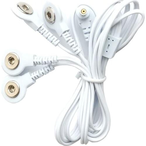 DDS Meridian Physiotherapy Massage Instrument Accessories 1 Drag 4 Electrode Wire Electrode Piece Connecting Wire
