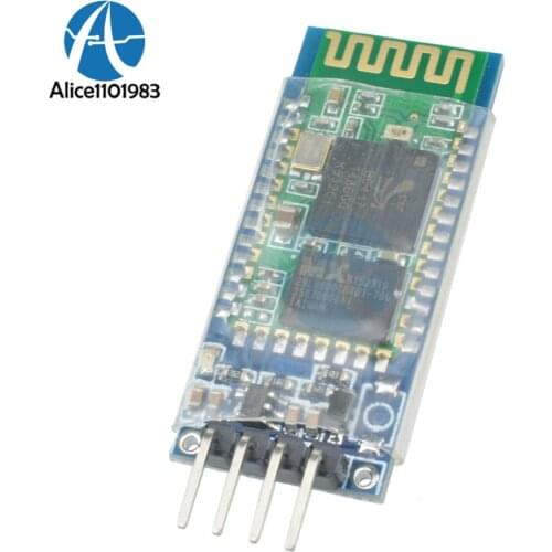 Wireless Serial 4P 4 Pin Module Board Compatible For Arduino HC-06 Bluetooth RF Transceiver RS232 With Backplane Bluetooth