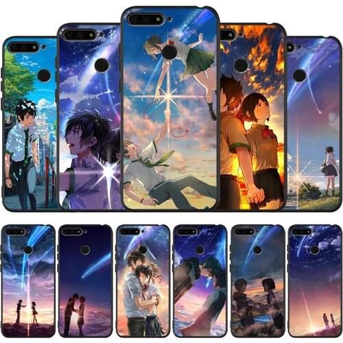 Your name black Silicone Phone Case For honor 30 20 Pro 8 8X 9 10 20 Lite Mate 10 20 30 Lite Pro cover