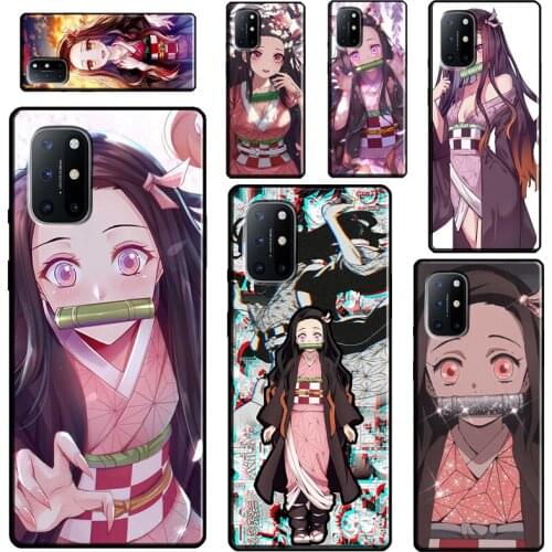 Demon Slayer Nezuko Anime For Realme C3 C11 C15 C21 GT Neo Q3 6 7 8 Pro Phone Case For OnePlus 8 7 9 Pro Nord 7T 8T