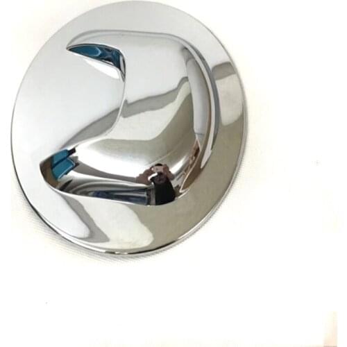 For Mazda 3 Axela 2017 2018 Car Oil Case Triple Chrome Plated ABS Fuel Tank Gas Door Cap Cover 1PCS Car Styling