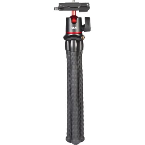 Viji Flexible Octopus Tripod for DSLR Smartphone 2 in 1 Tripod Extend 1/4'' Screw for Magic Arm Led Video Light