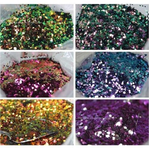 Chameleon Color Chunky Color Shift Nail Glitter Nails Art Decoration Body Art Tumblers DIY Crafts Festival Accessories Free Ship
