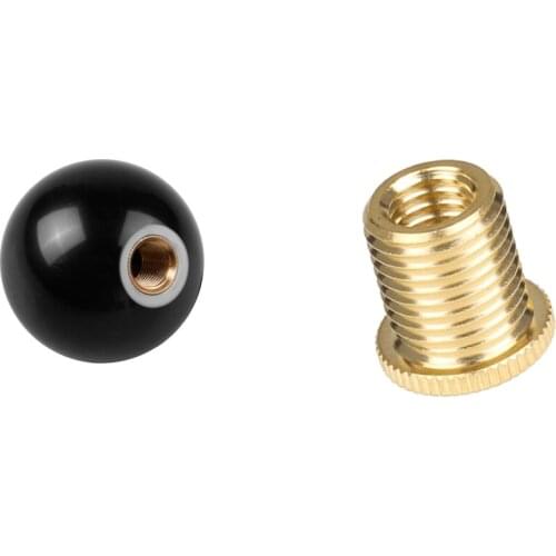 M12X1.25 Gear Shift Short Throw Shifter Lever Knob With M8x1.25 Nut Insert