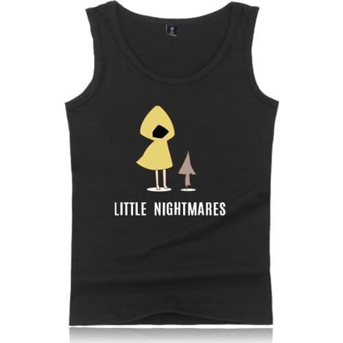 Little Nightmares Tank Tops Women/Men Summer Sleeveless Vest Harajuku Casual Streetwear Sunset Curve Unisex Vest