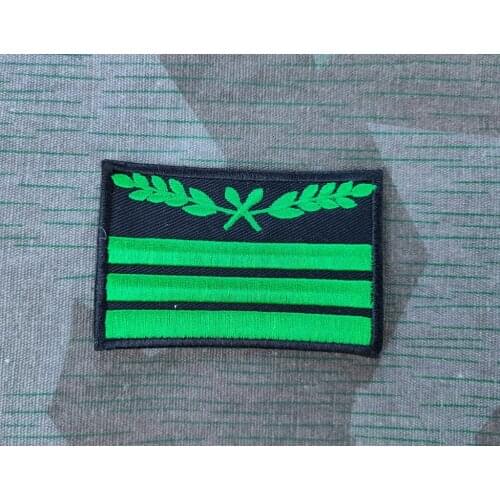 WWII WW2 German Waffen Heer Hauptsturmfuhrer Hauptmann-Camo Rank Sleeve Insignia