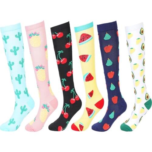 New Compression Socks Outdoor Men Women Running Hiking Sports Socks Fit For Medical Edema Diabetes Varicose Veins Travel Flight