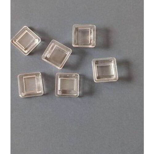 #OSZ-9.7 5050 Led Lens, Size: 9.7X9.7mm, Angle: 180 deg, Suitable for: 5050 Light source, Clean Surface, PMMA materials