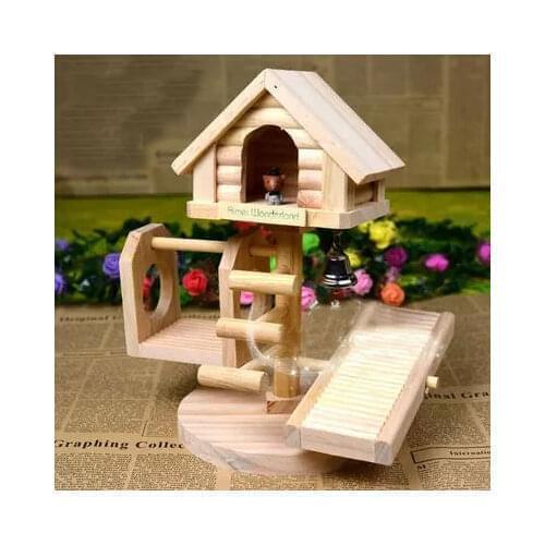 Hamster bird swinging seesaw climbing ladder house multi-functional sports combination toy Multifunctional product