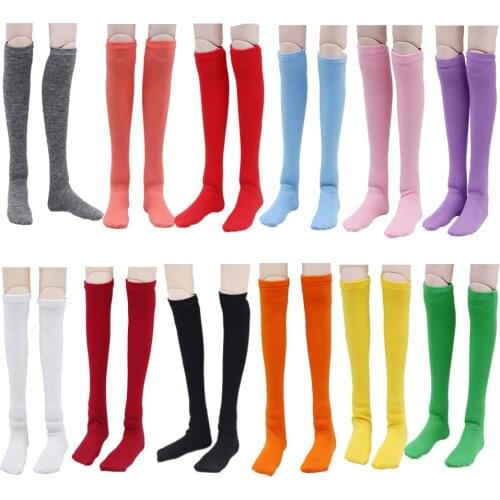 The Multi-Colored Long Socks for 1/3 BJD Dolls and 60cm BJD Dolls Clothes Dresss Toy Accessories Gift for Birthday
