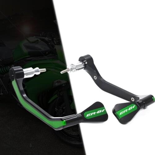 2020 NEW Motocycle Handlebar 7/8" 22mm Motorcycle Handlebar Brake Clutch Levers Protector Guard For KAWASAKI ER6F ER 6F ER6 F