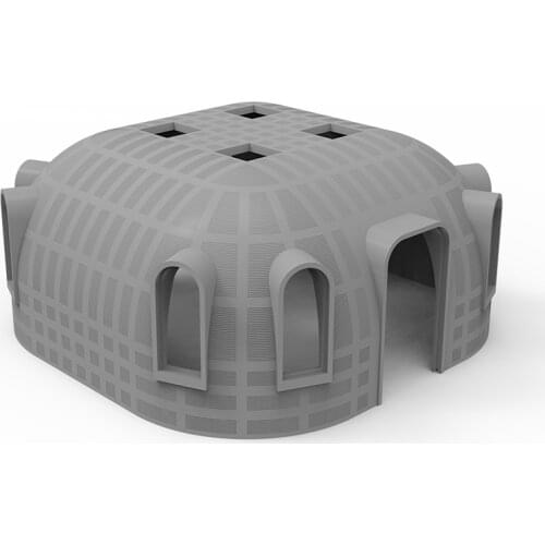 Prefab and graphene dome house and boat Geodesic building prefabricated for vacation（82square meters