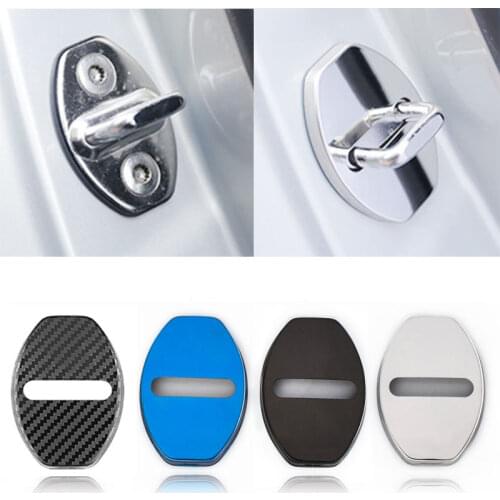 Car Styling Auto door lock cover for Audi A4 B6 B8 B7 A6 C5 C6 Q2 A3 A5 Q3 Q5 Q7 Q8 A7 for Volkswagen vw Polo Golf accessories