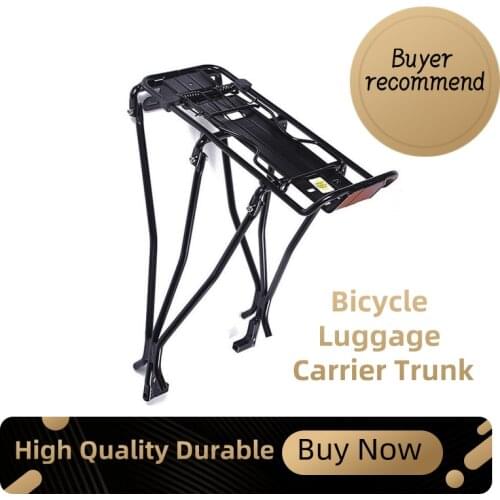 Bicycle Luggage Carrier Trunk Cargo Rear Rack Shelf Cycling Seatpost Bag Holder Stand for 24 26 28 inch MTB Road Bike
