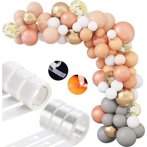 Balloon Arch Kit Glue Point Tape Party Decoration Accessories For Birthday Wedding Baby Shower Backdrop Decor Christmas Party