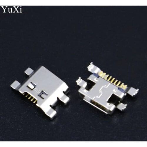 YuXi 10pcs/lot For LG M160 K4 2017 K580 X-Cam M200N K8 Dock plug Mini micro Charging jack socket Connector Port repair