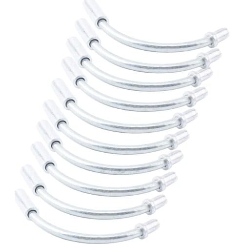 10 Pieces of Cable Guide V-brake Guide 90/110 ° for Brake Cable