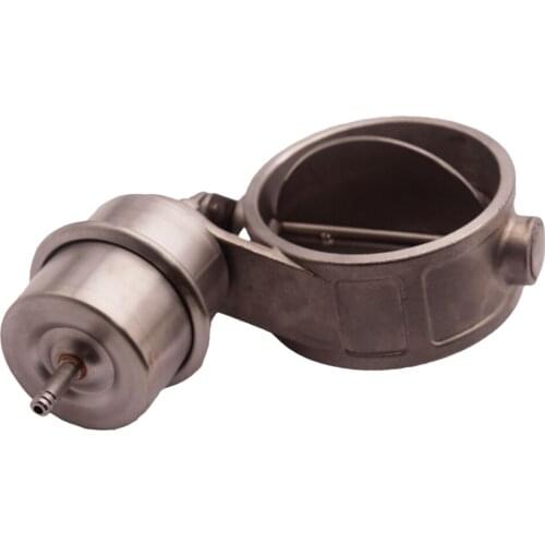2.5 inches Car Exhaust Control Valve Boost Vacuum Activated Exhaust Cutout/Dump Stainless Steel