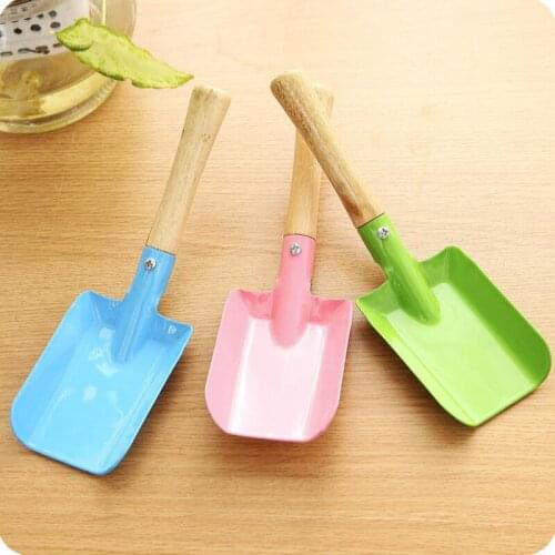 3 Color Small Wood Shovel Plant Tool Set Mini Gardening Bonsai Plant Pot Gardening Hand Tools LX8545