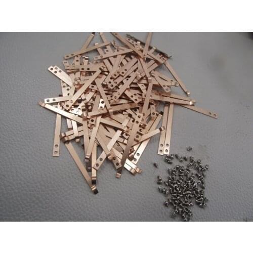 50pcs Flute springs + 50pcs Screws