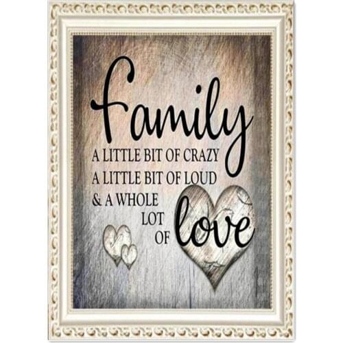 5D diamond painting letters full diamond diamond embroidery mosaic DIY hand paste diamond cross stitch home decoration painting