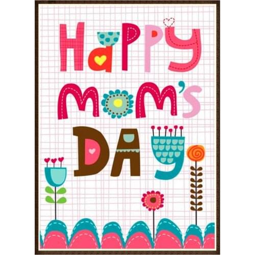 5D diamond painting Mothers day theme DIY All round diamond embroidery kit mosaic home decoration gift ornaments gift