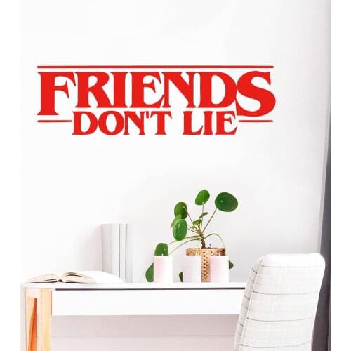 Diy Stranger Things Home Decor Wall Stickers For Living Room Bedroom For Kids Room Decoration