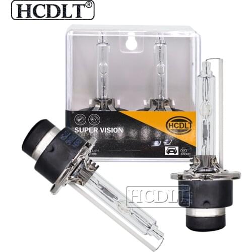 HCDLT 2PCS UV Free 12V Car Headlights 35W 55W Metal Holder D2S Xenon HID Lamp Bulb 4300K 5000K 6000K 8000K D4S HID Xenon Lights
