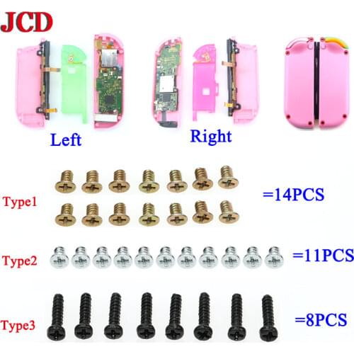 JCD Cross type screws for Nintend Switch NS NX Joy-Con Repair Parts for JoyCon Controller Left Right