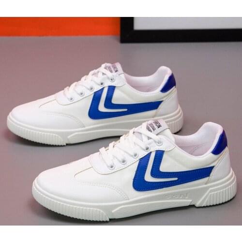 Fashion Men Little White Shoes 2021 Arrival Comfy Breathable Anti-Odor Men Sneakers Summer Light Wear Resitant Boy Running Shoes