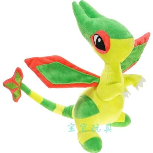 New Pokemon Anime Series Flygon Plush Toy Decorations Birthday Presents For Children 30cm