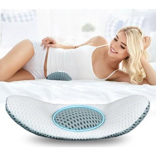 3D Waist Sleep Pillow Bed Back Pillow Pregnant Women Pillow lumbar Support Lumbar For Home Prevent Muscle Strain