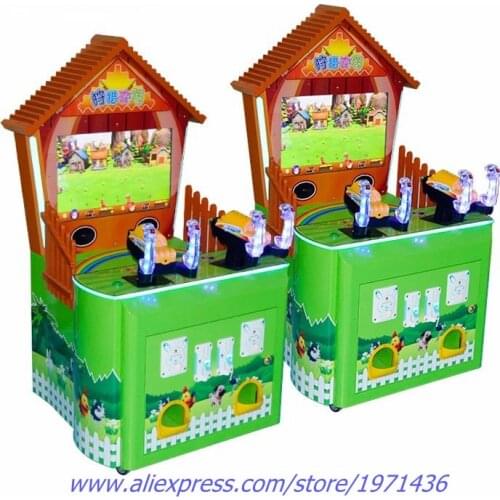 NYST Attractive Amusement Device Children Coin Operated Gun Shooting Game Machine For Kids