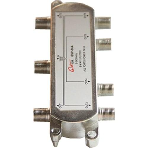 Splitter 6 Ways Satellite Splitter MultiSwitch FTA TV LNB Switch Cascade satellite Multiswitch TV Signal Mixer SAT/ANT Diplexer