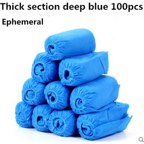 Adjustable Disposable Cheap Shoes Bag Storage Pouches Indoor Shoes Covers For Ladies And Mens On Factory 10 Dozens 100PCS