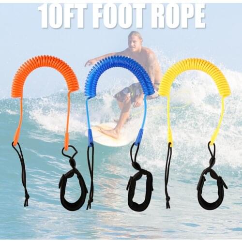 Surfboard Waist Rope Surfing Safety Rope Belt for Surfing Beginner Water Sports Stand Up Paddle Board Bateaux Quipement