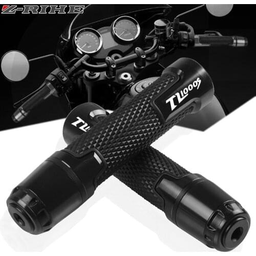 22mm Motorcycle knobs Anti-Skid scooter Handle ends Grips Bar Hand Handlebar For Suzuki GSR 750 600 DL650/V-STROM SFV650 TL1000S