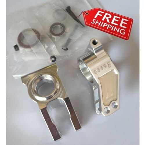 7075 Alloy CNC Rear Wheel Hub Carrier for Losi 5ive-t V1.0 V2.0 Rovan LT DTT