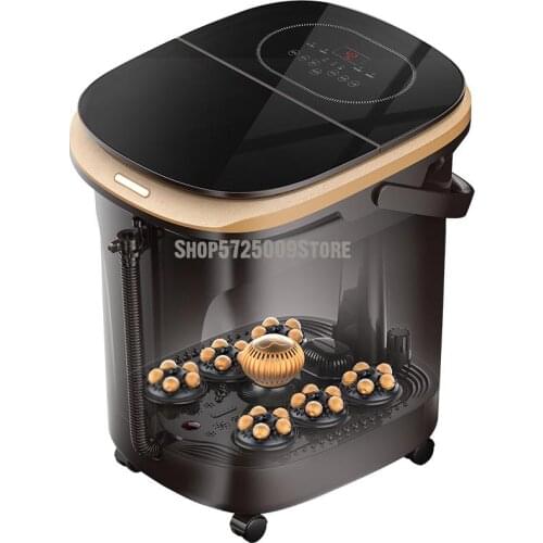 Foot Bath Full Automatic Electric Heating Constant Temperature Regulating Foot Wash Basin Electric Massage Foot Bath