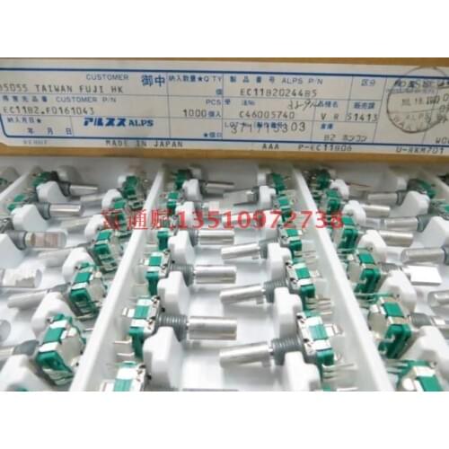 [VK] Japan ALPS import encoder code switch pulse volume 20 bit 20mm half shaft switch